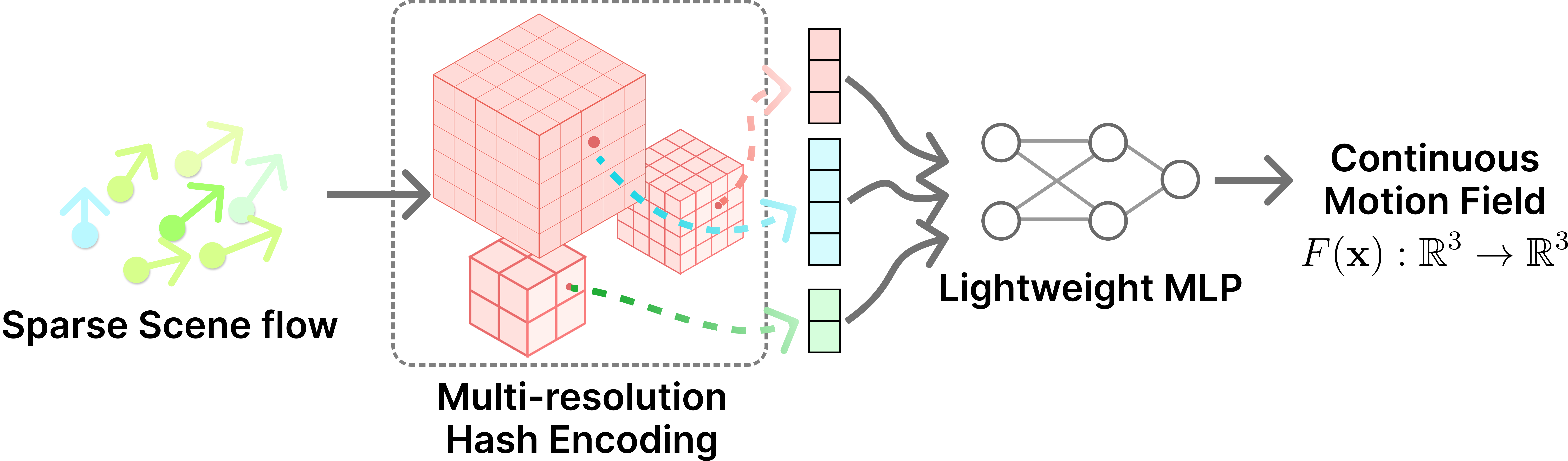 Hash-based Motion Field